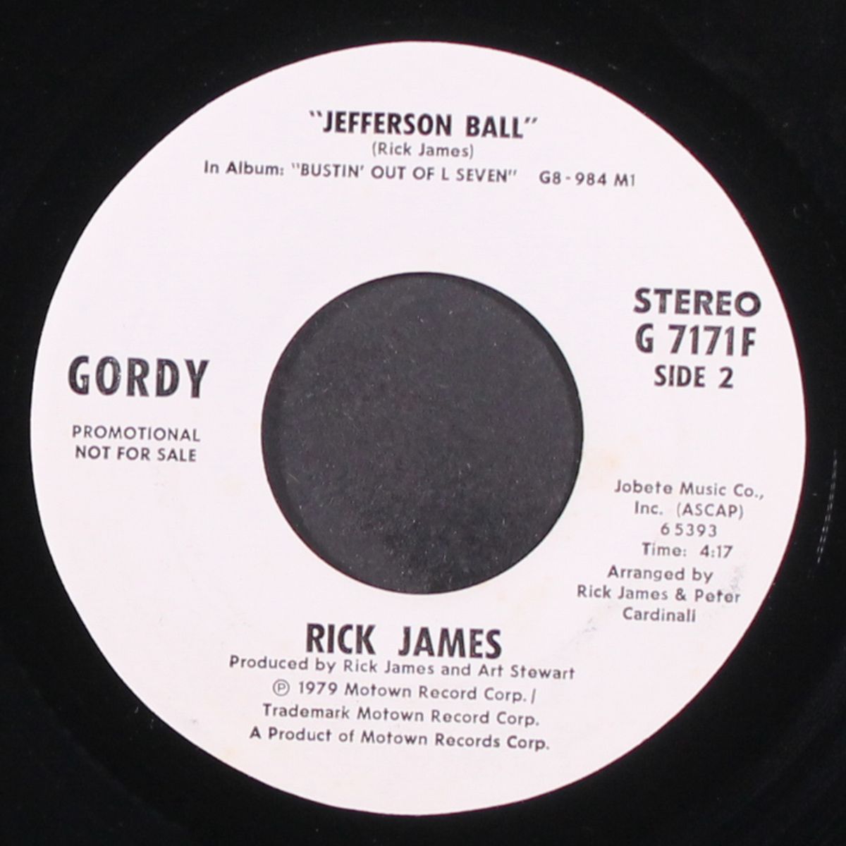 fool on the street / jefferson ball by RICK JAMES