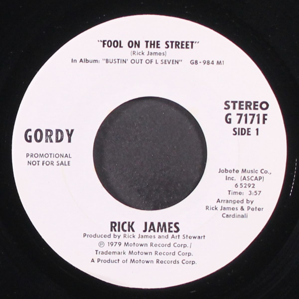 fool on the street / jefferson ball by RICK JAMES