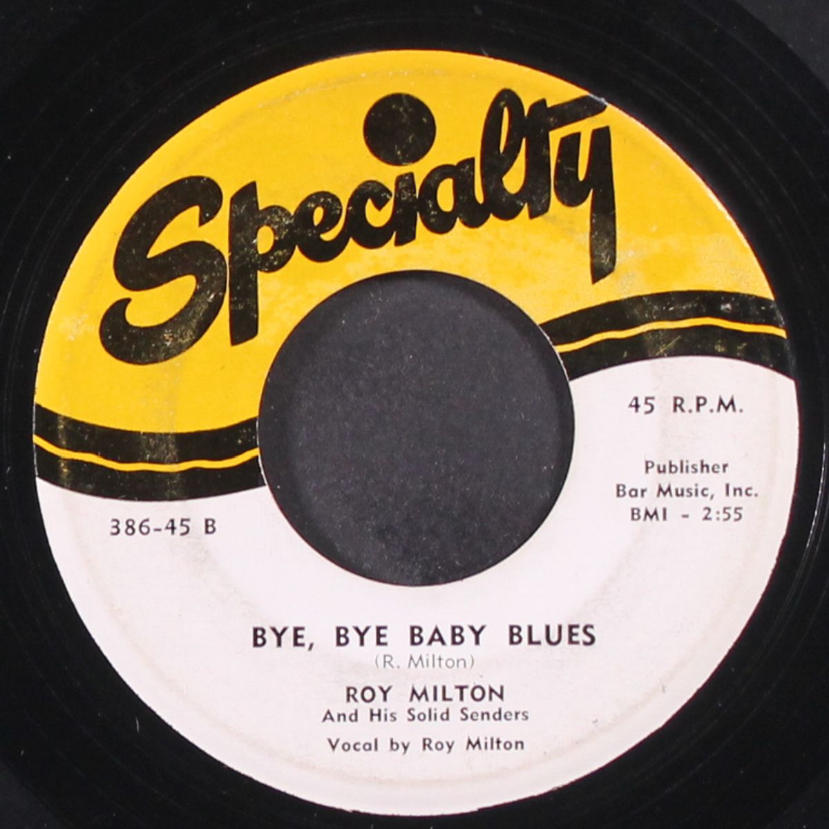 that's the one for me / bye, bye baby blues by ROY MILTON