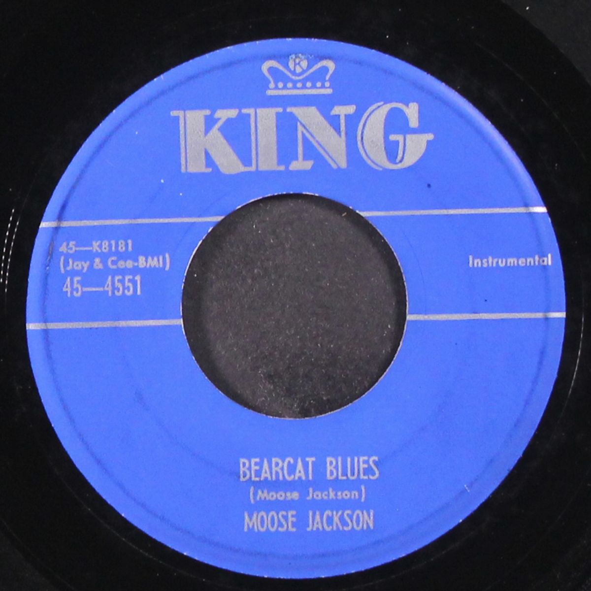 there is no greater love / bearcat blues by MOOSE JACKSON