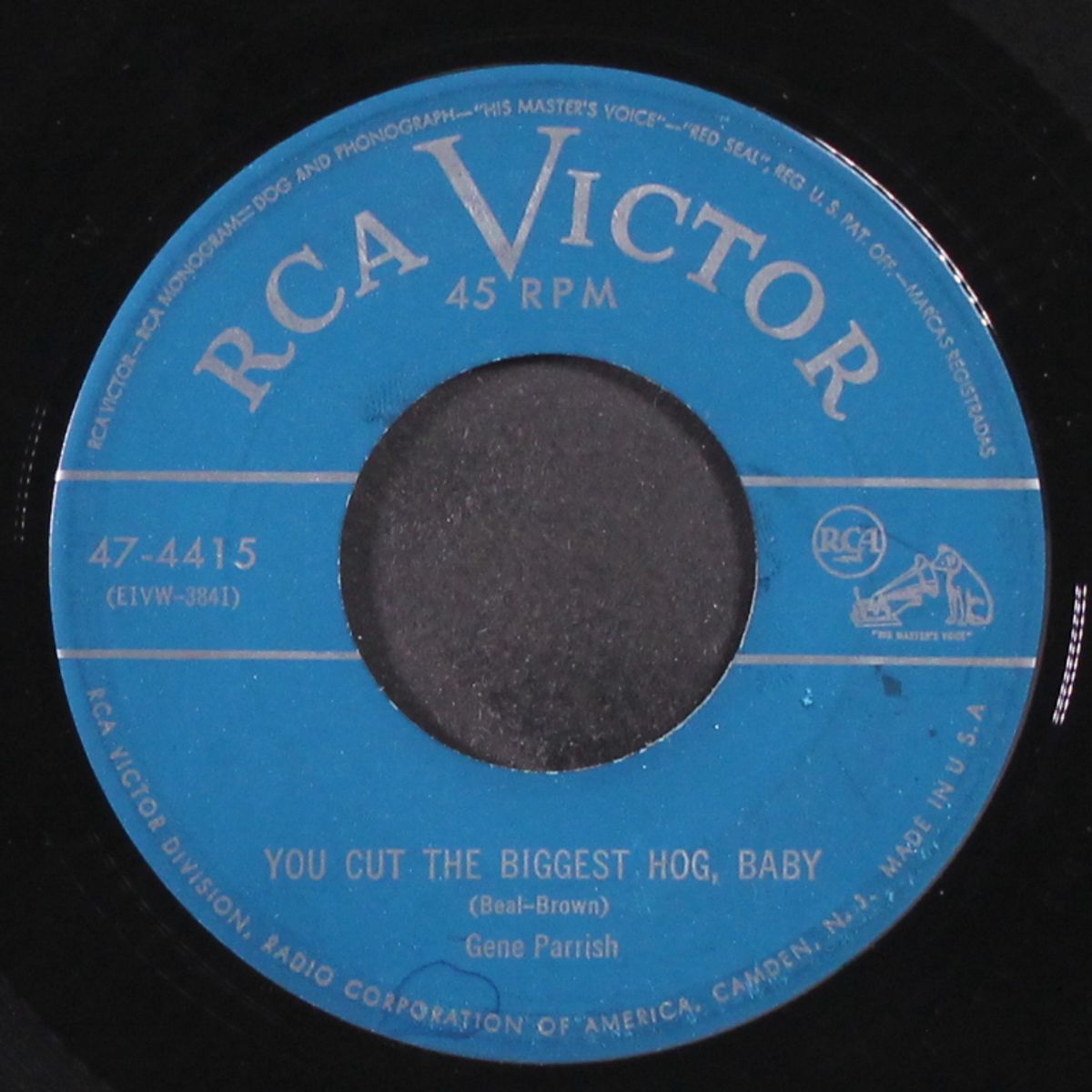 you cut the biggest hog, baby / scraps for a beggar by GENE PARRISH