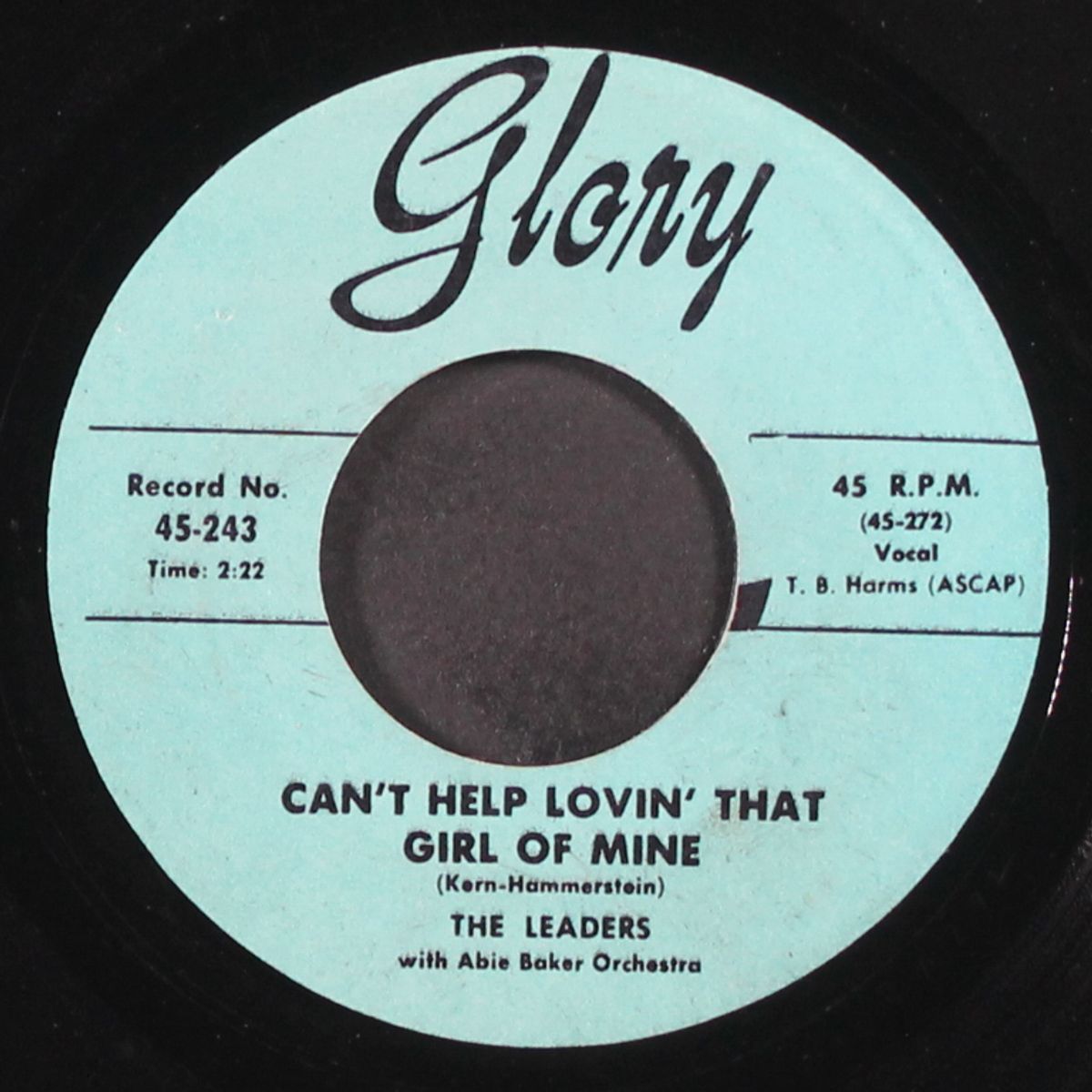 can't help lovin' that girl of mine / lovers by LEADERS