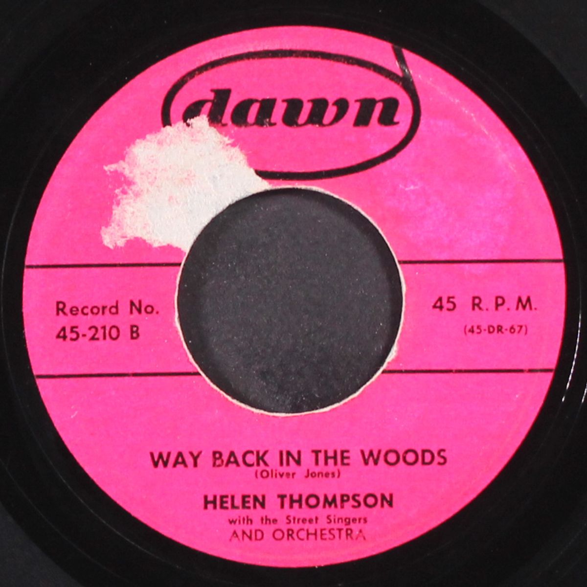 way back in the woods / oh baby by HELEN THOMPSON