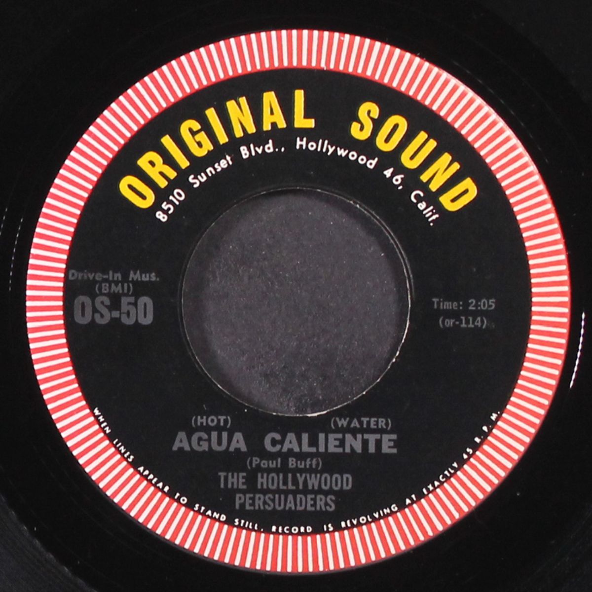 drums a-go-go / agua caliente by HOLLYWOOD PERSUADERS