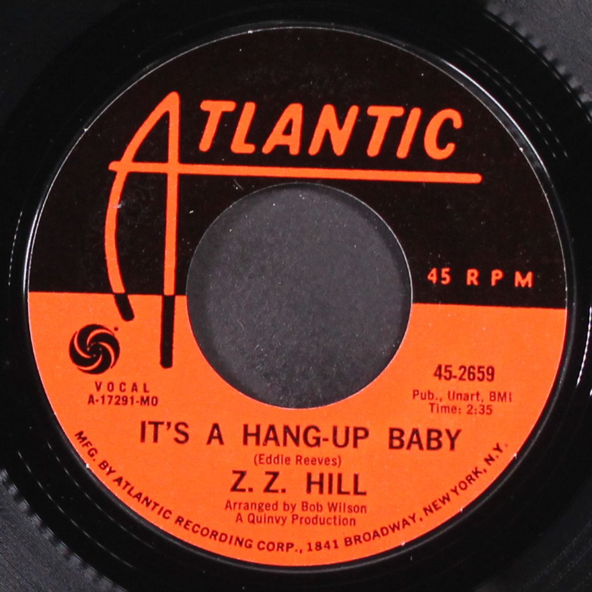 suppertime / it's a hang-up baby by Z.Z. HILL
