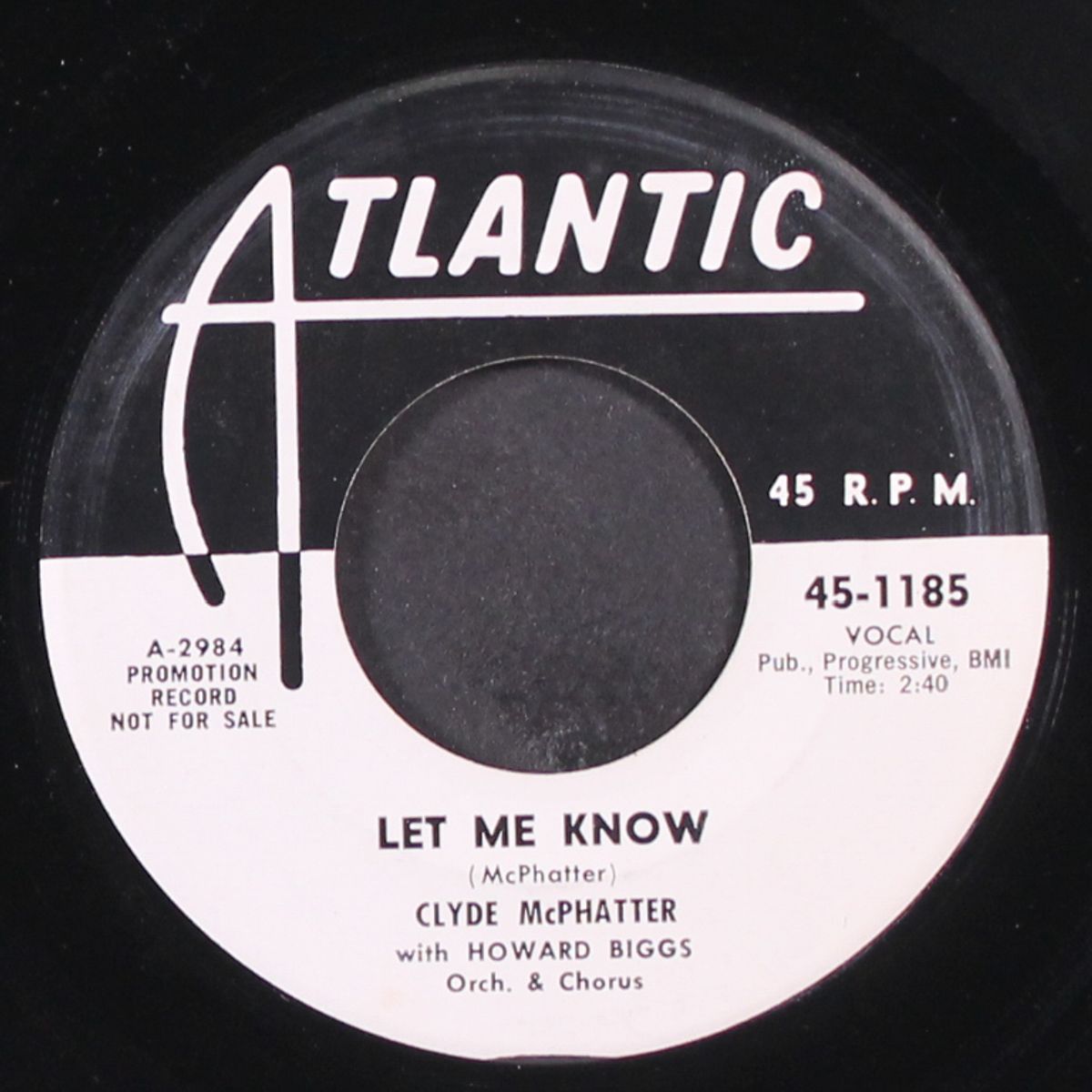 come what may / let me know by CLYDE MCPHATTER
