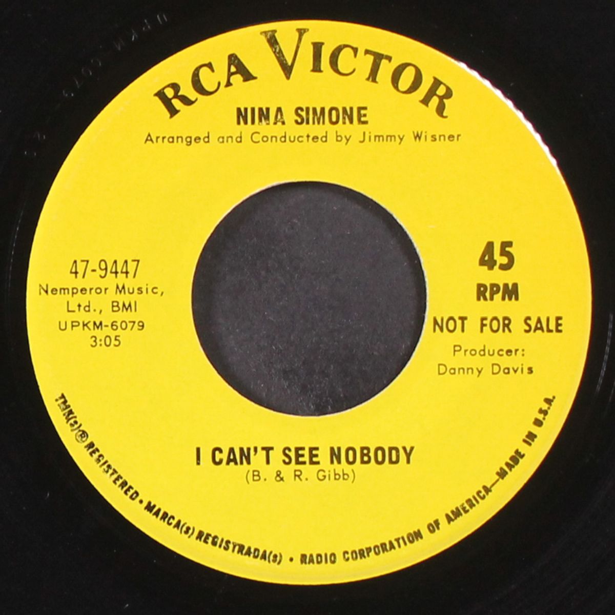 to love somebody / i can't see nobody by NINA SIMONE