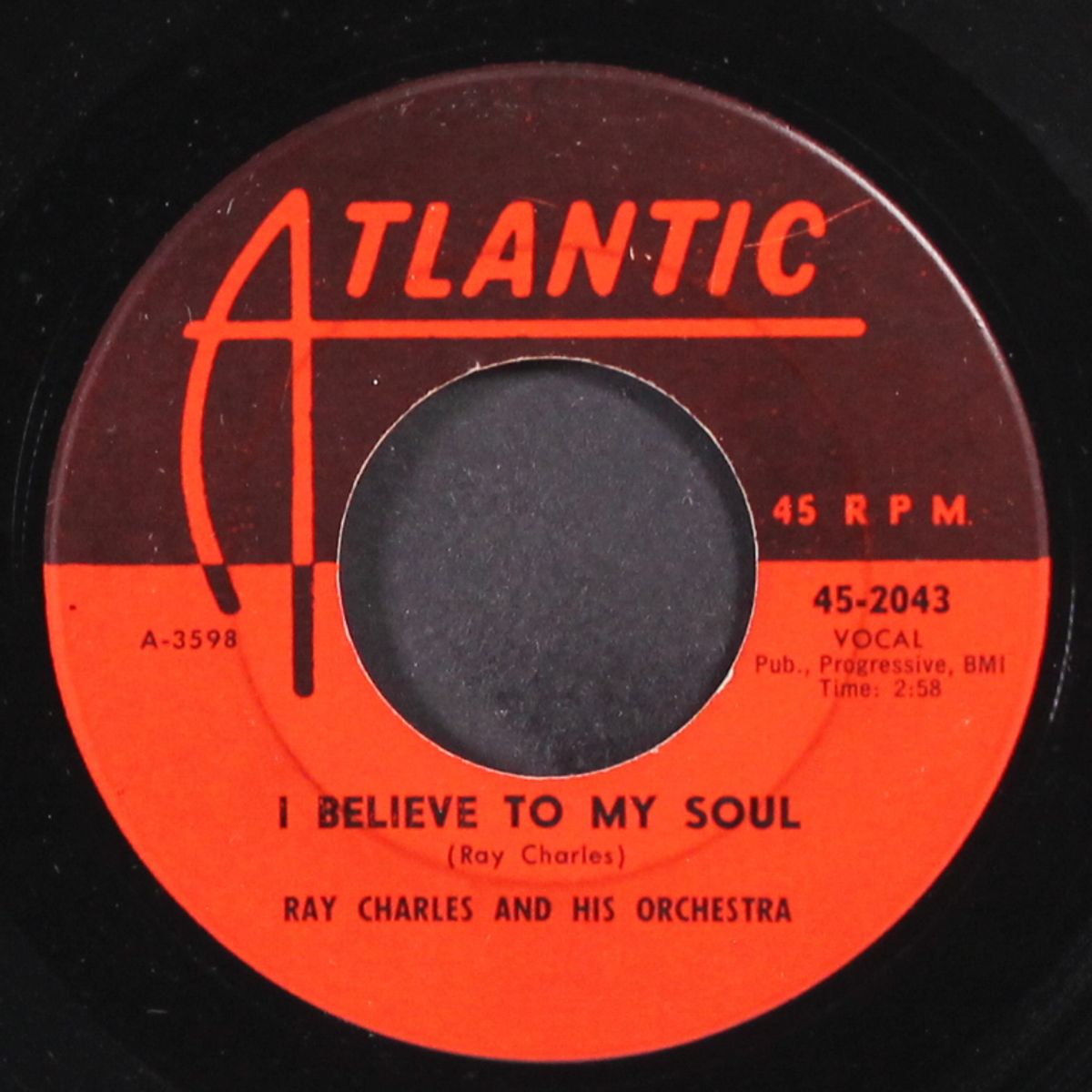 i'm movin' on / i believe to my soul by RAY CHARLES