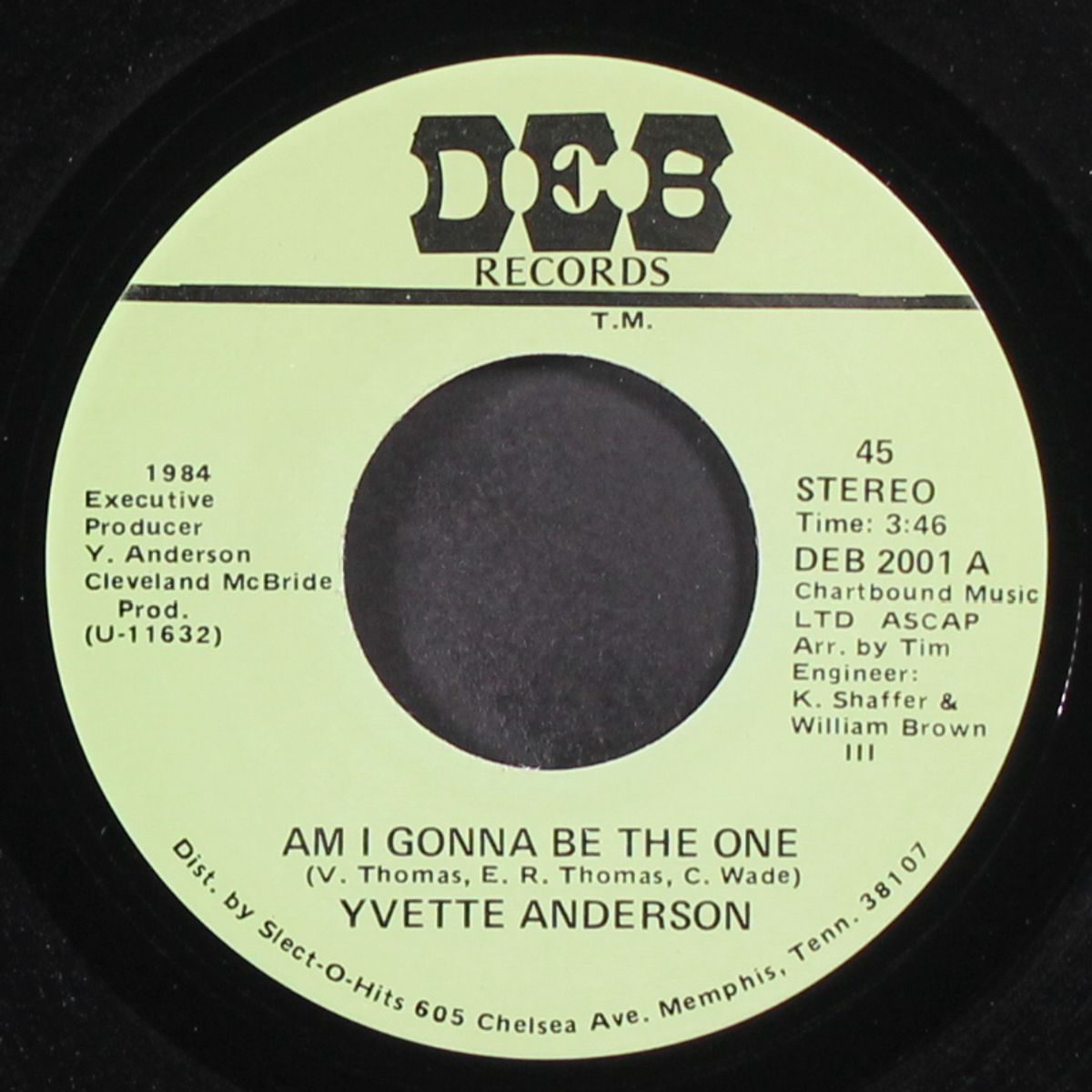 am i gonna be the one / i'm putting my love on hold by YVETTE ANDERSON