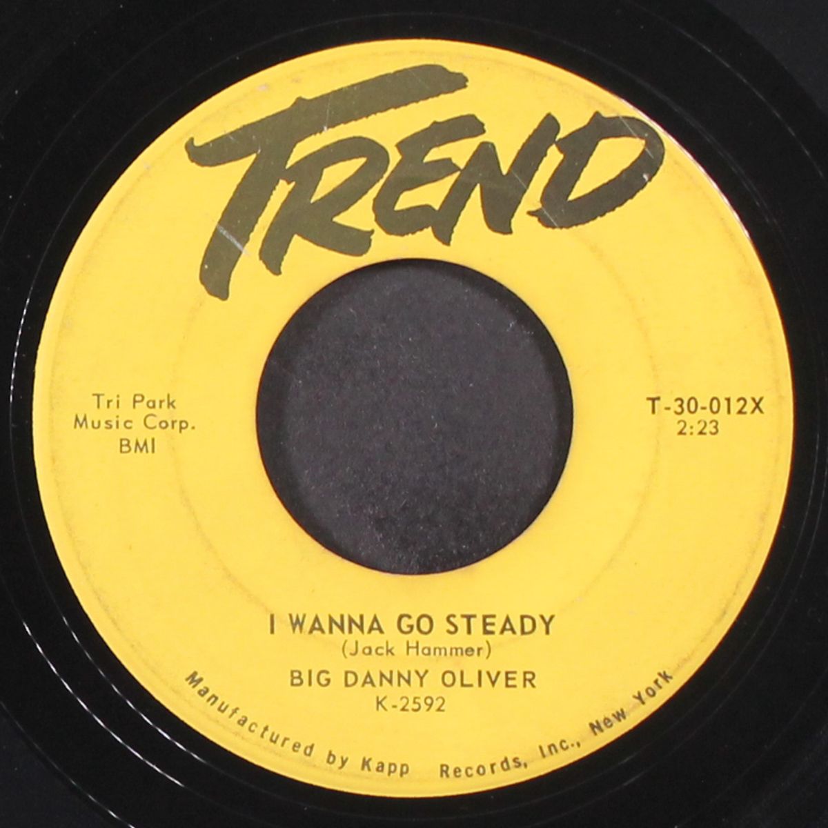 sapphire / i wanna go steady by BIG DANNY OLIVER