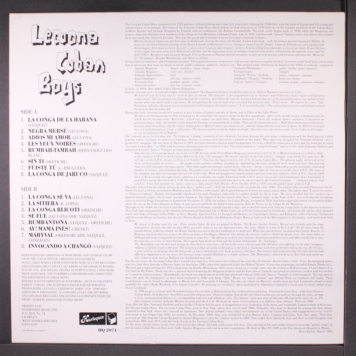 lecuona cuban boys by LECUONA CUBAN BOYS