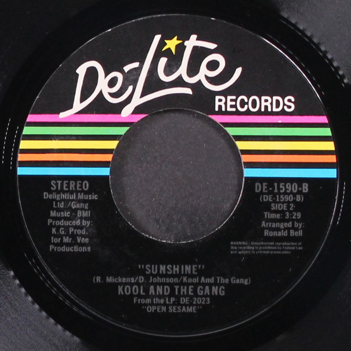 super band / sunshine by KOOL & THE GANG