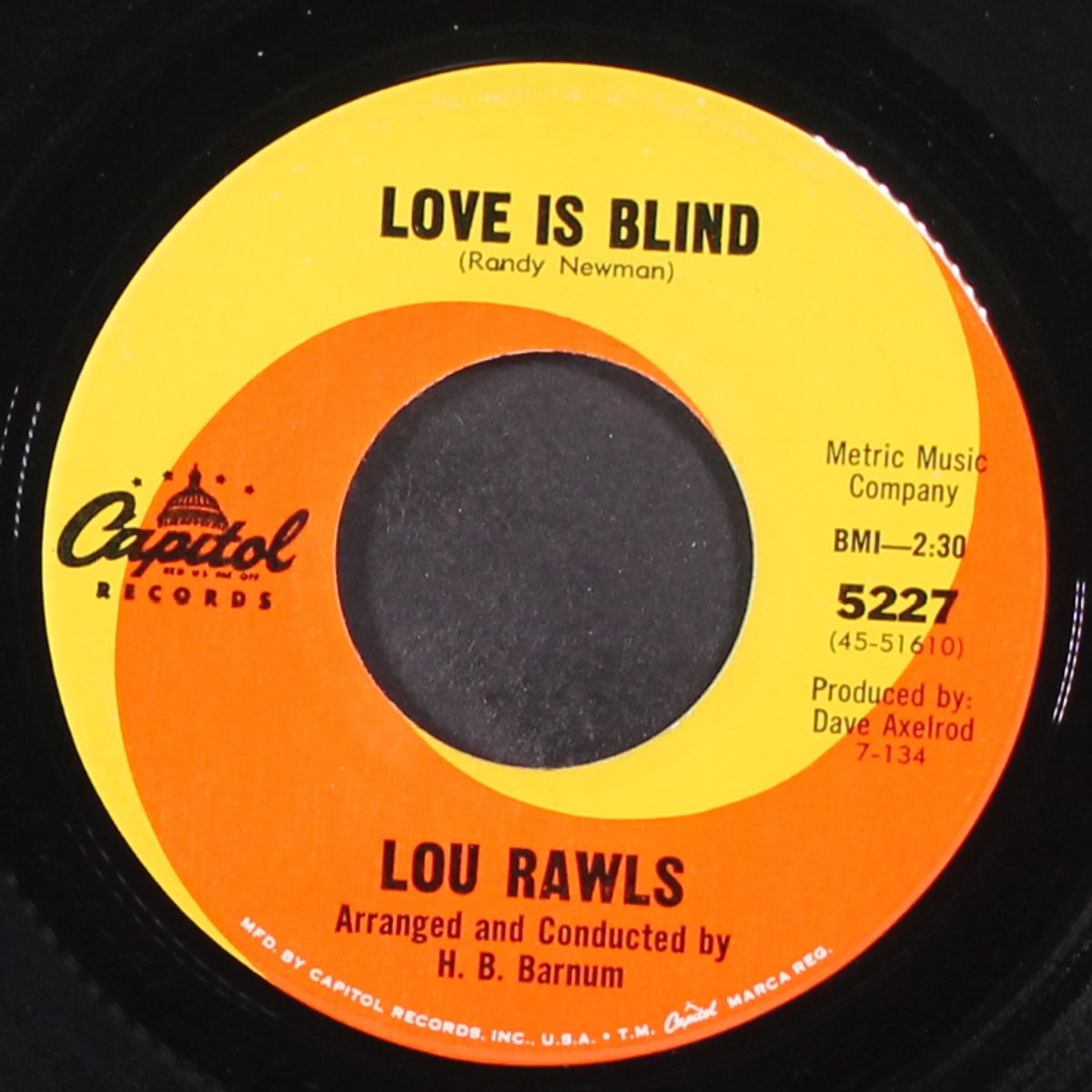 i fell in love / love is blind by LOU RAWLS