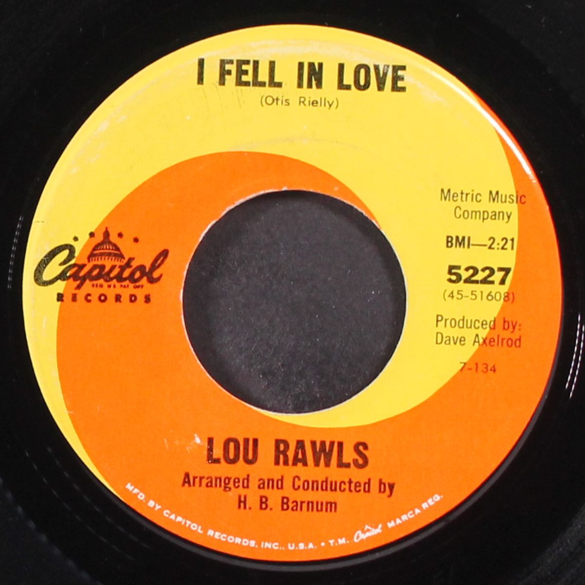 i fell in love / love is blind by LOU RAWLS
