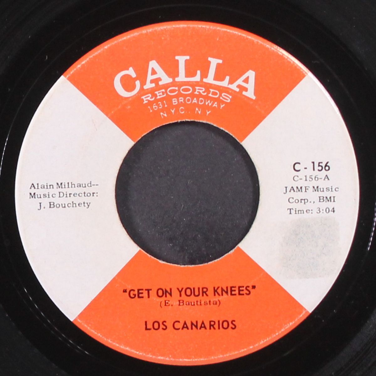 get on your knees / 3-2-1- ah by LOS CANARIOS
