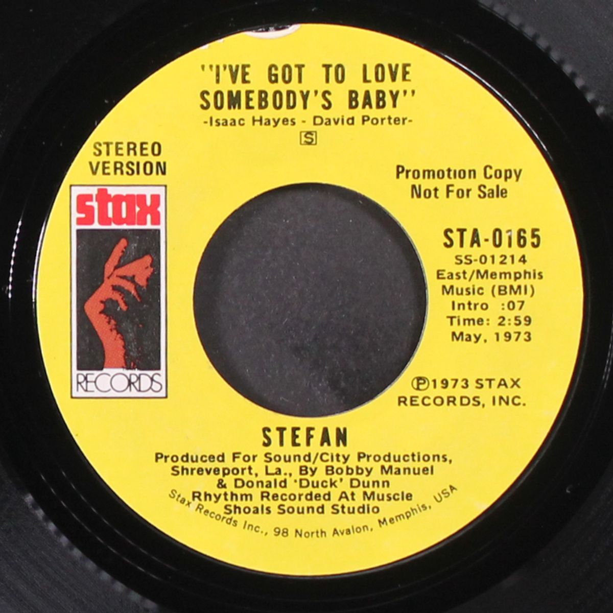 i've got to love somebody's baby / same by STEFAN