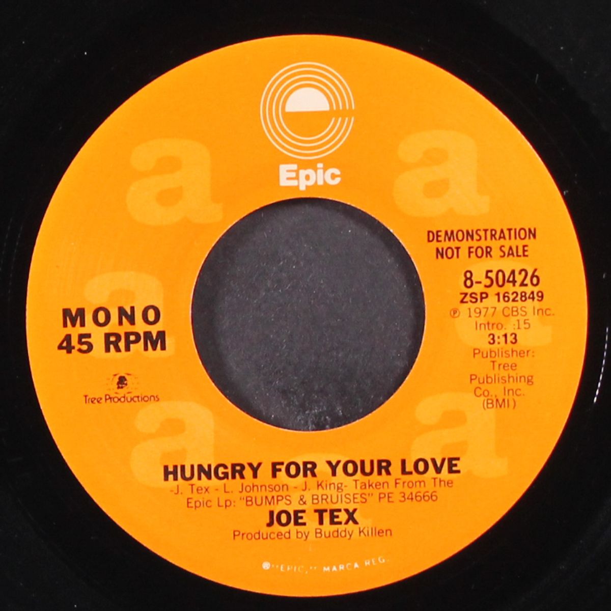 hungry for your love / mono by JOE TEX