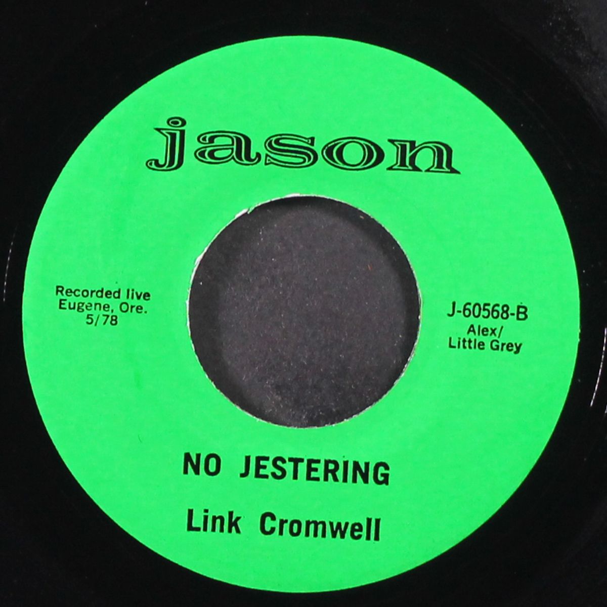 no jestering / white christmas by LINK CROMWELL / R.E.F.M.