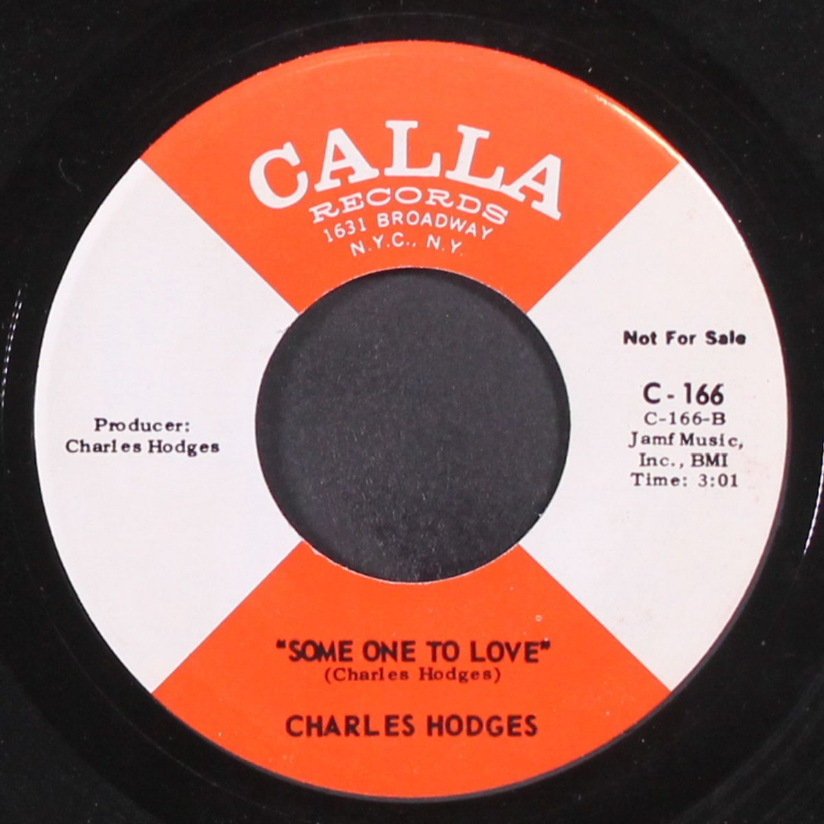try a little love / some one to love by CHARLES HODGES