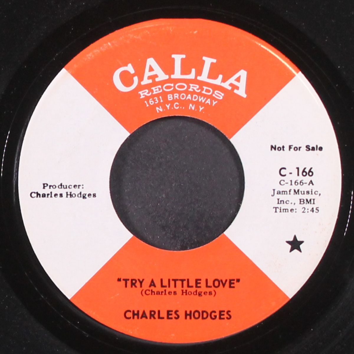 try a little love / some one to love by CHARLES HODGES