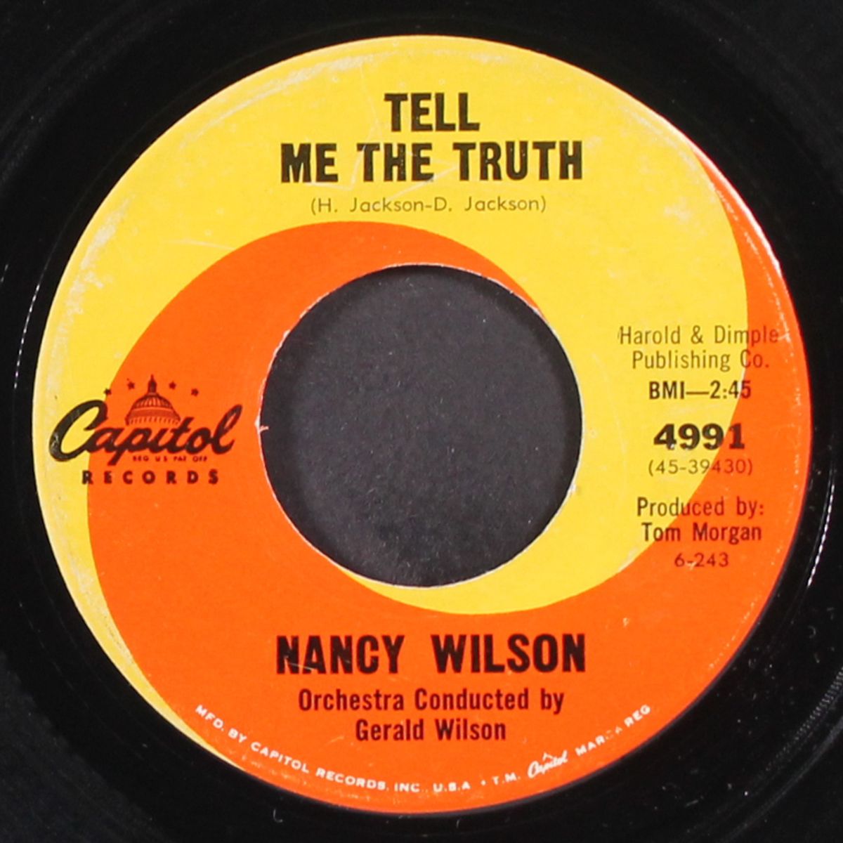 tell me the truth / my sweet thing by NANCY WILSON