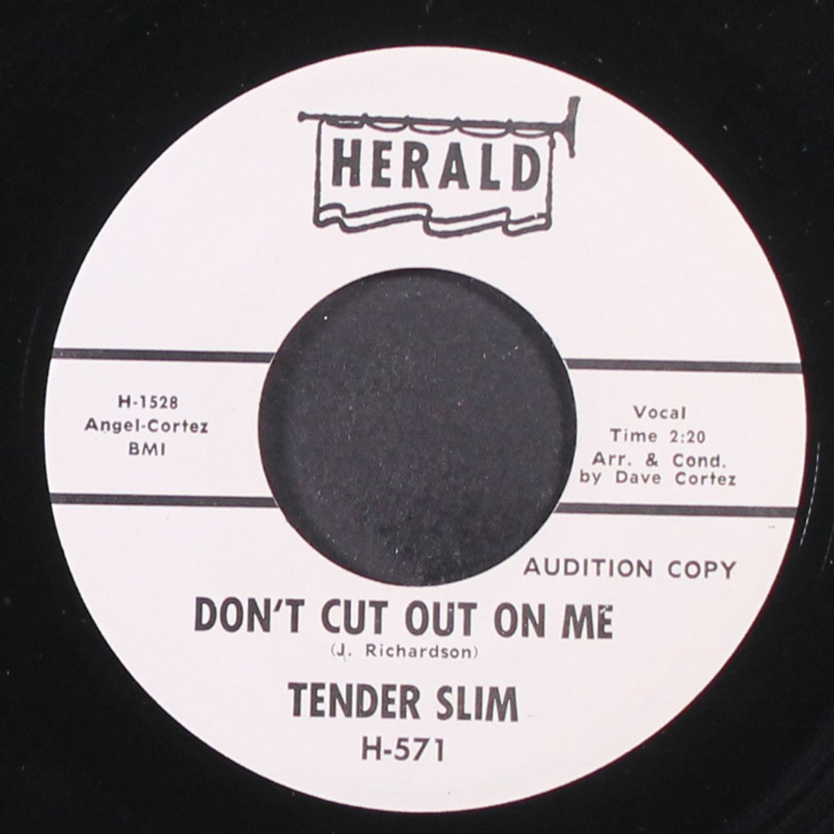i'm checkin' up / don't cut out on me by TENDER SLIM