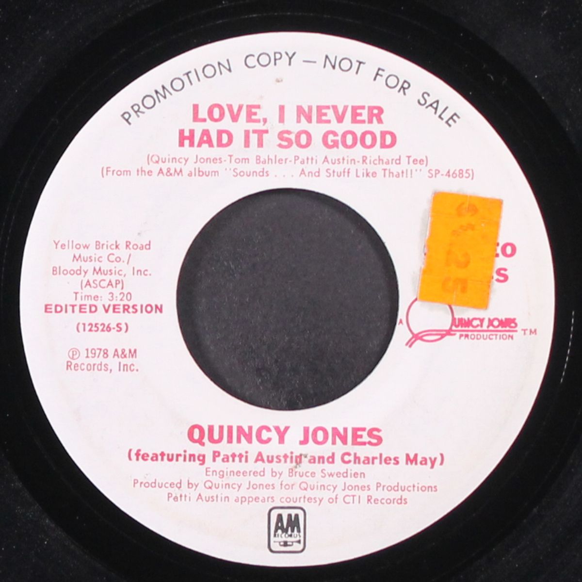 love, i never had it so good / mono by QUINCY JONES