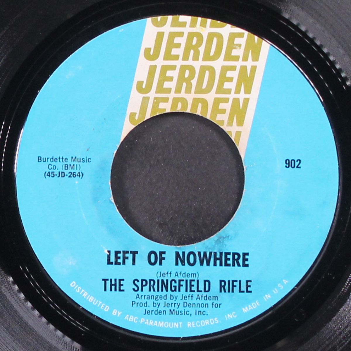 left of nowhere / i must go for a walk by SPRINGFIELD RIFLE