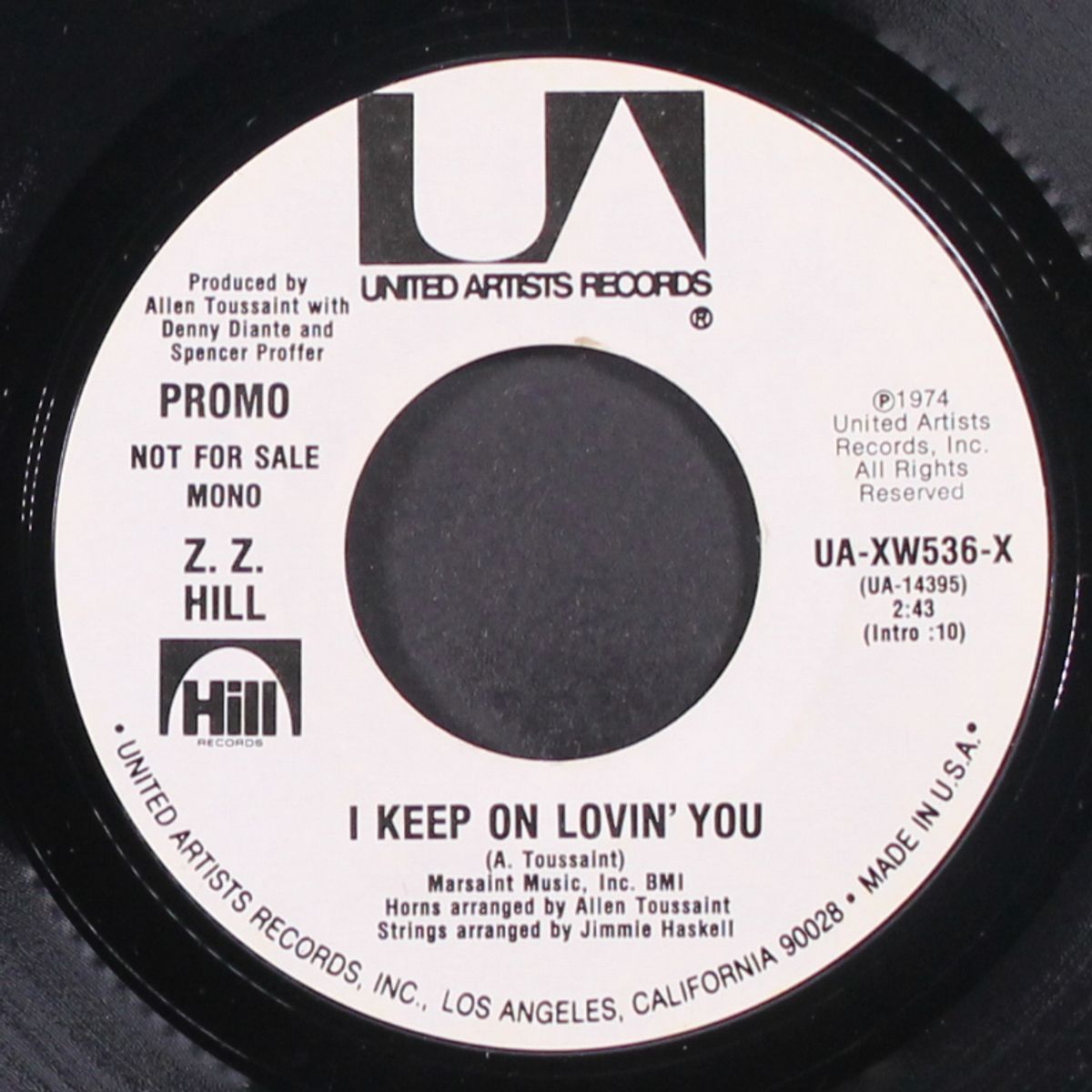 i keep on lovin' you / mono by Z.Z. HILL