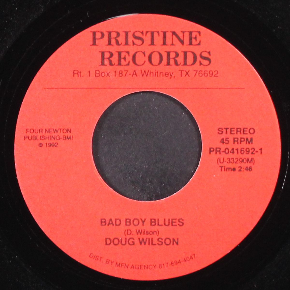 bad boy blues / take a chance by DOUG WILSON