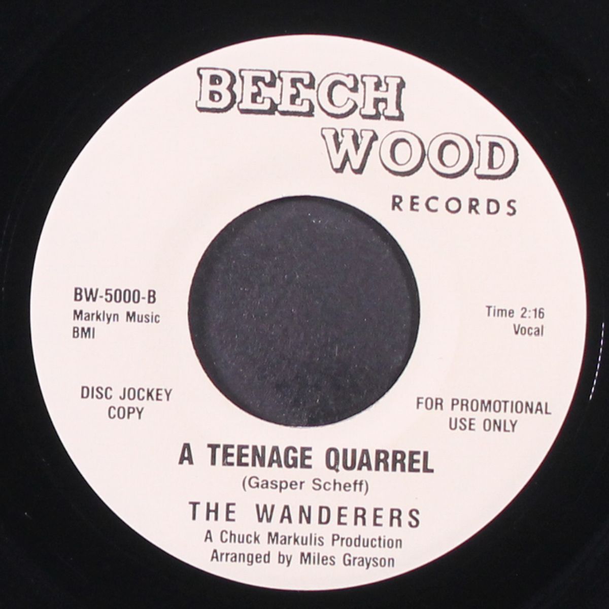 once i had a love / a teenage quarrel by GALAHADS / WANDERERS