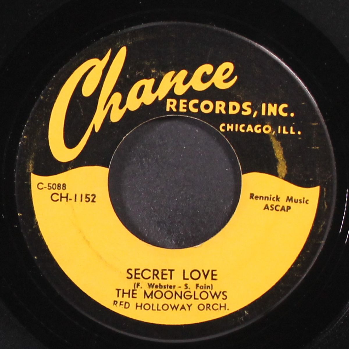 secret love / real gone mama by MOONGLOWS