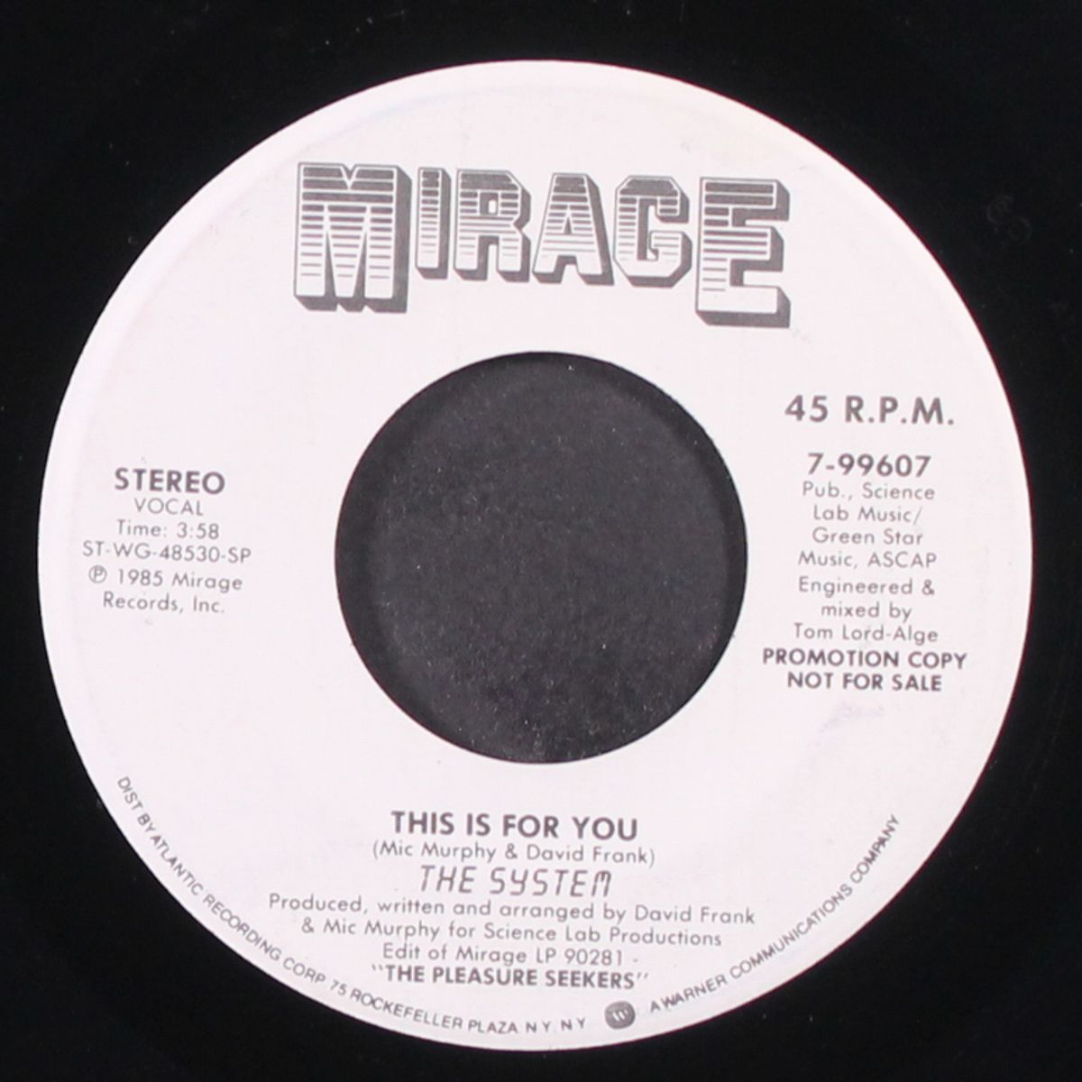 this is for you / same by SYSTEM