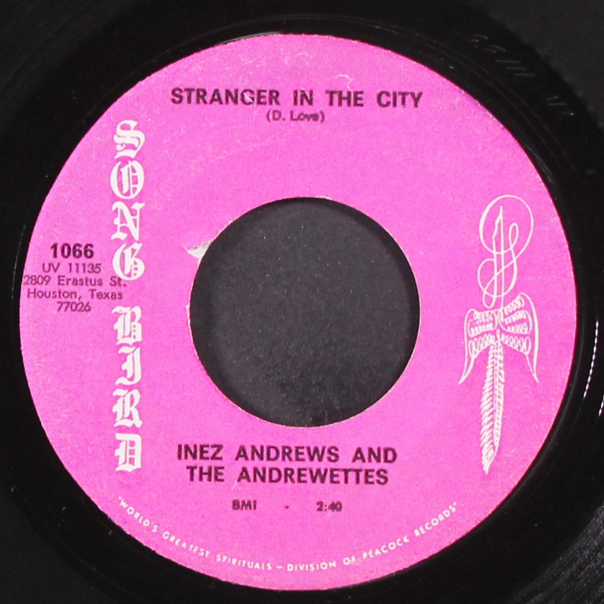 let's serve the lord / stranger in the city by INEZ ANDREWS & ANDREWETTES