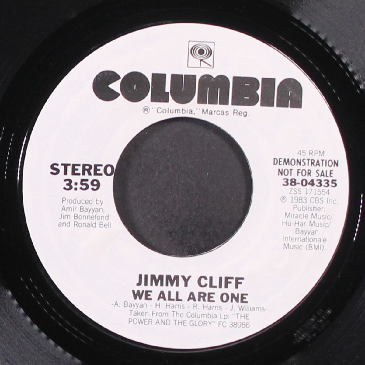 we all are one / same by JIMMY CLIFF