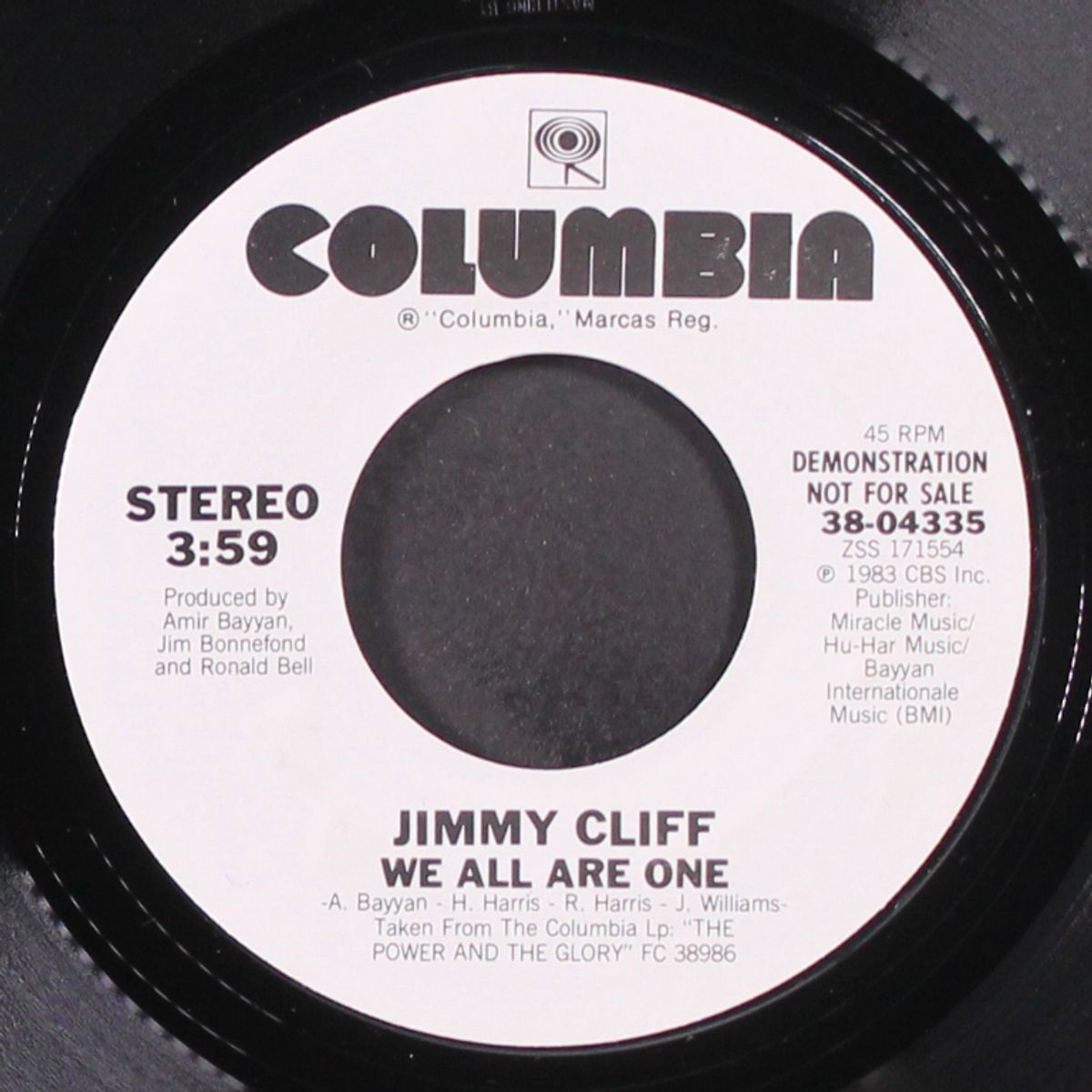 we all are one / same by JIMMY CLIFF