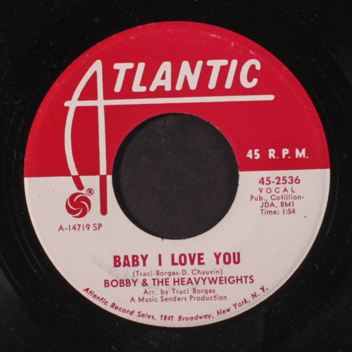 soul train / baby i love you by BOBBY & HEAVYWEIGHTS