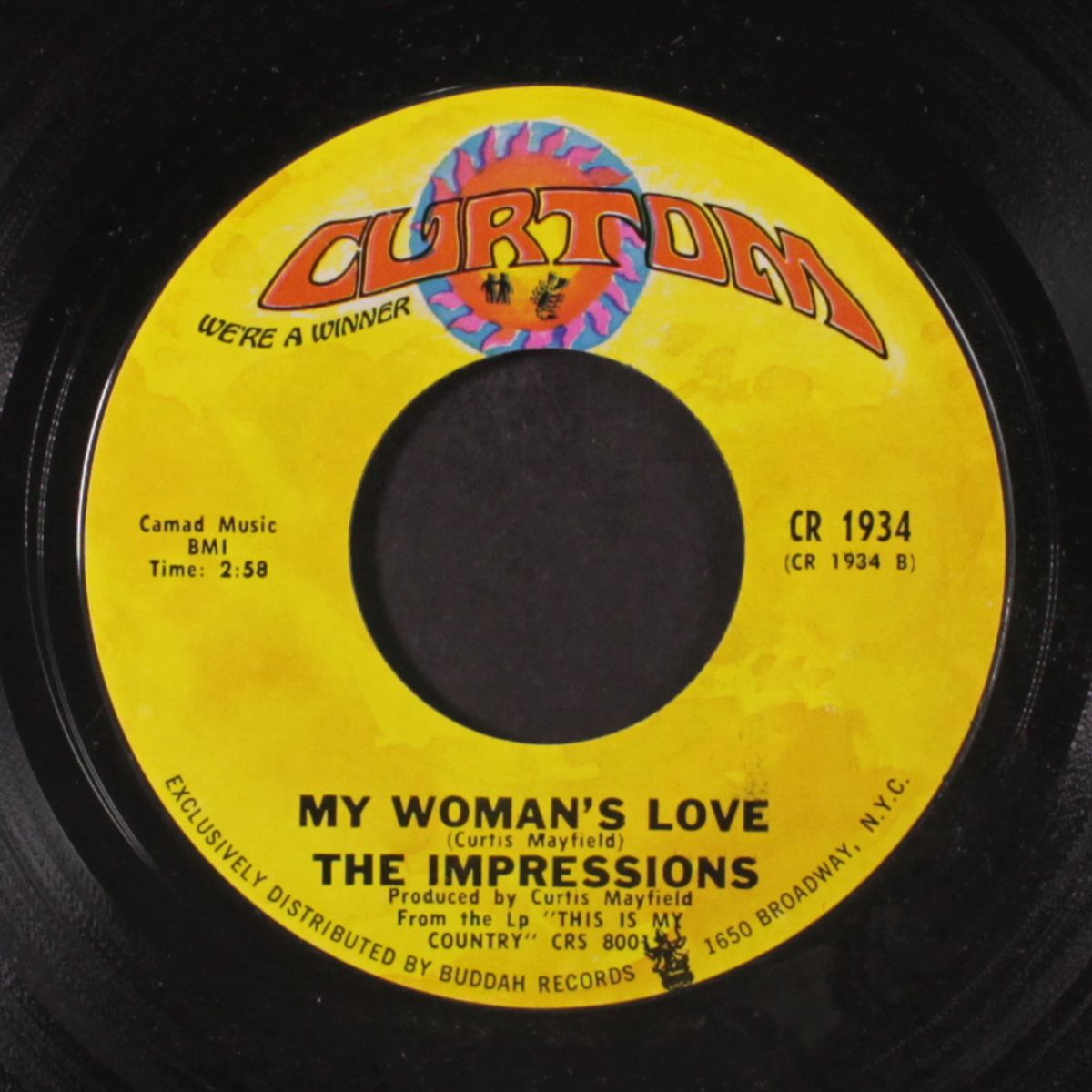 this is my country / my woman's love by IMPRESSIONS