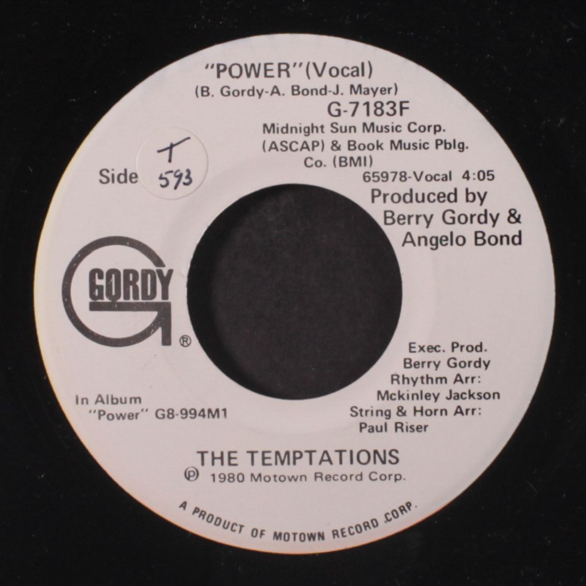 power / instrumental by TEMPTATIONS