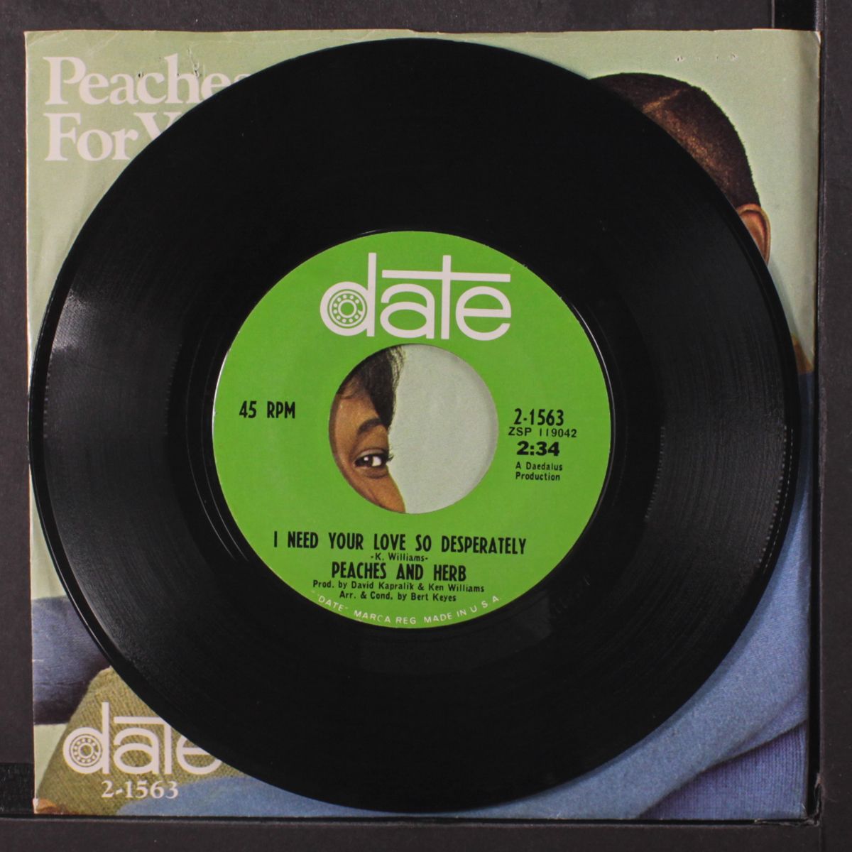 i need your love so desperately by PEACHES & HERB