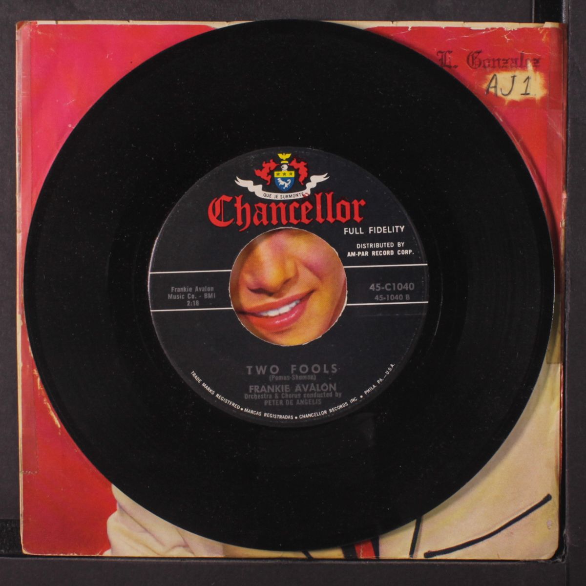 two fools / just ask your heart by FRANKIE AVALON