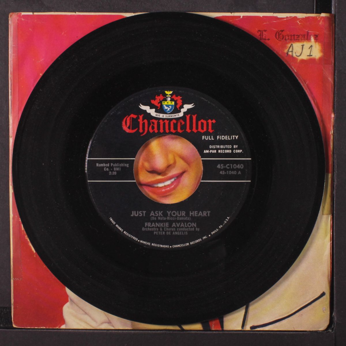two fools / just ask your heart by FRANKIE AVALON