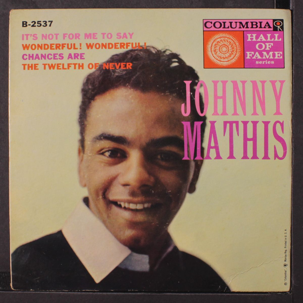 it's not for me to say + 3 by JOHNNY MATHIS