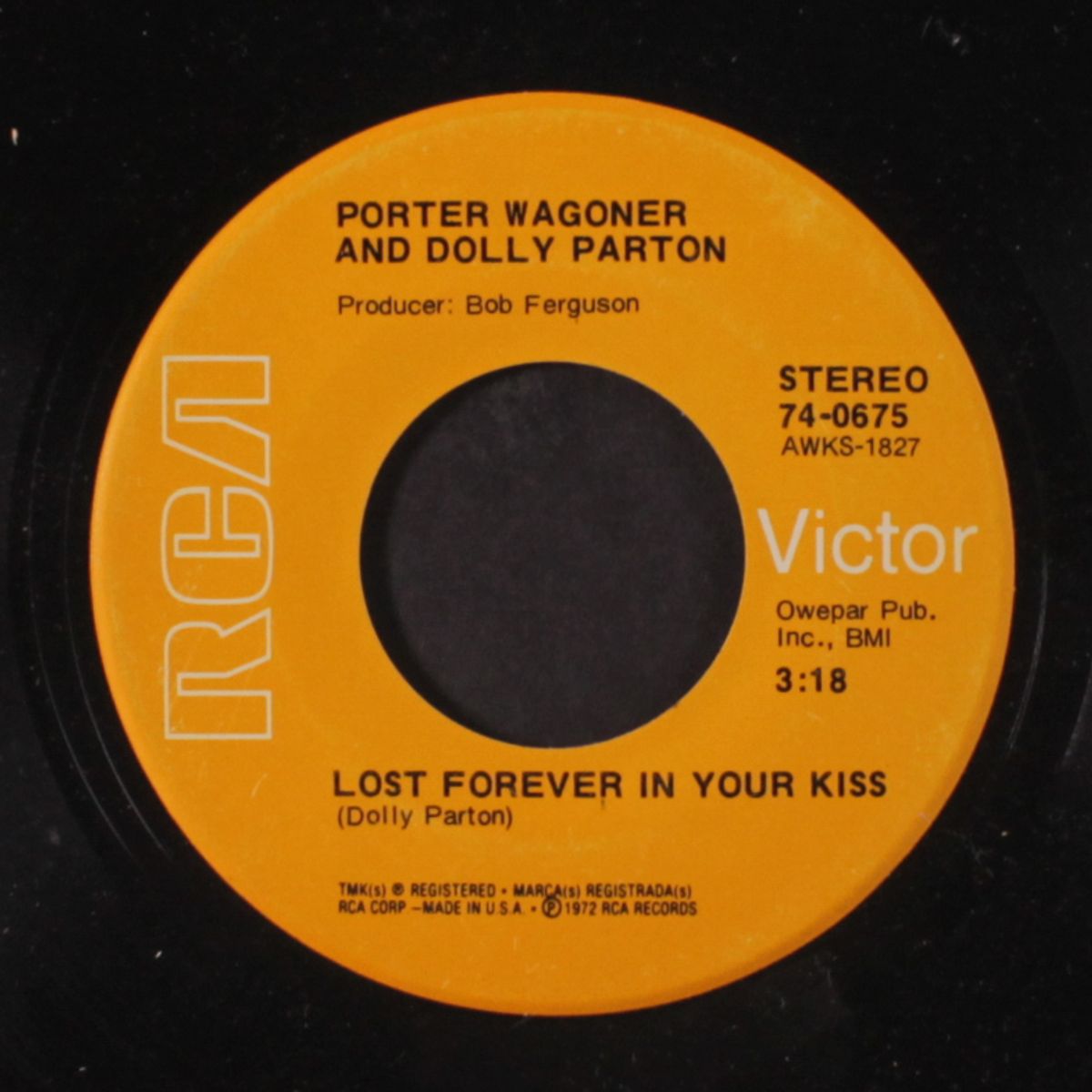 lost forever in your kiss by PORTER WAGONER & DOLLY PARTON