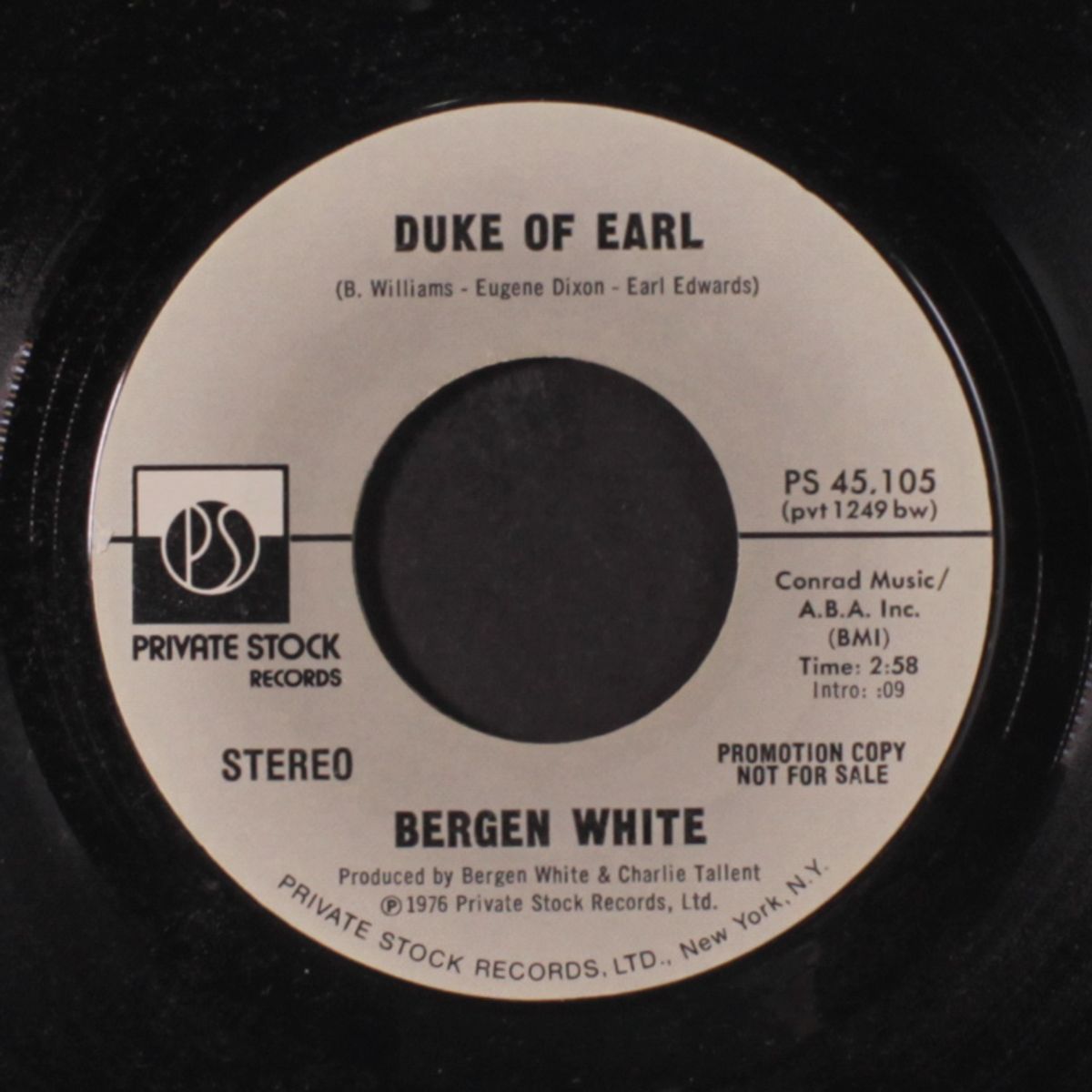 duke of earl / mono by BERGEN WHITE