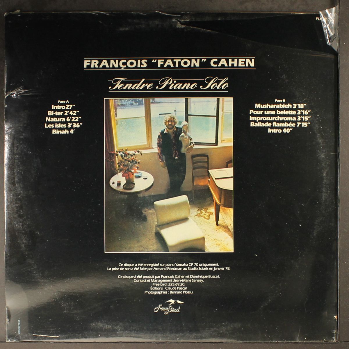 tendre piano solo by FRANCOIS CAHEN