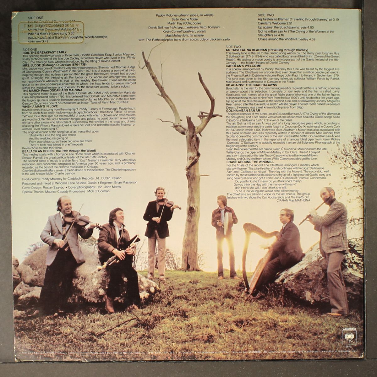 boil the breakfast early by CHIEFTAINS