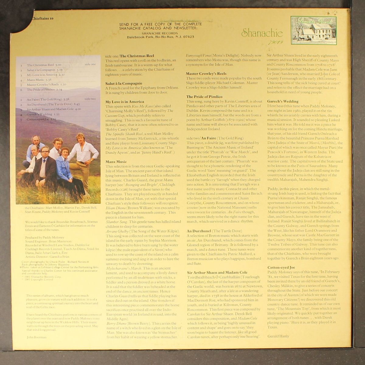 10: cotton-eyed joe by CHIEFTAINS
