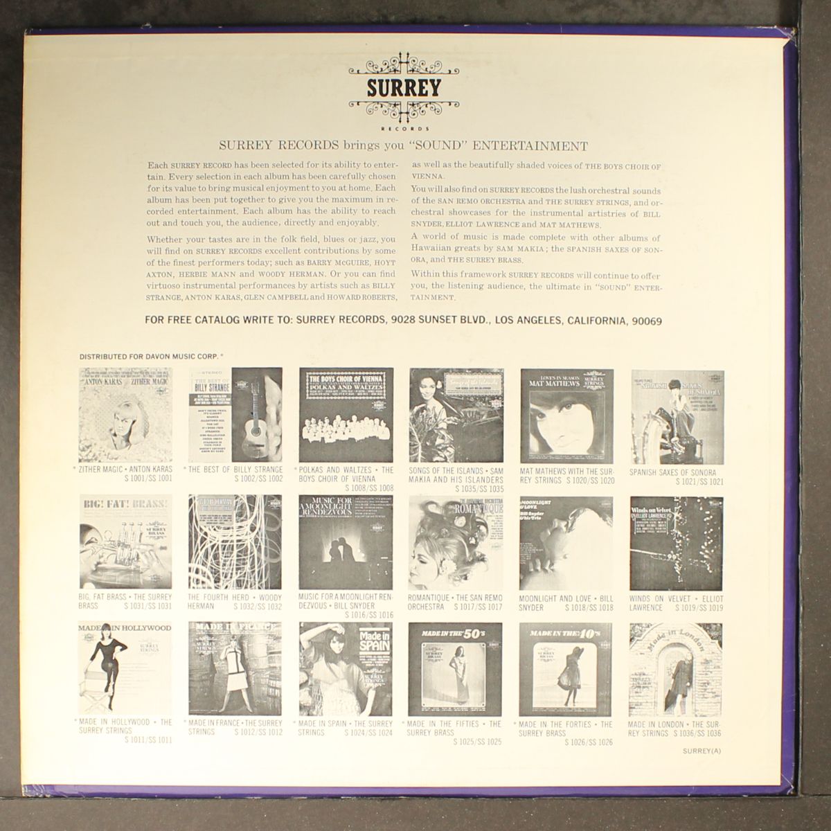 great songs made in the forties by SURREY BRASS
