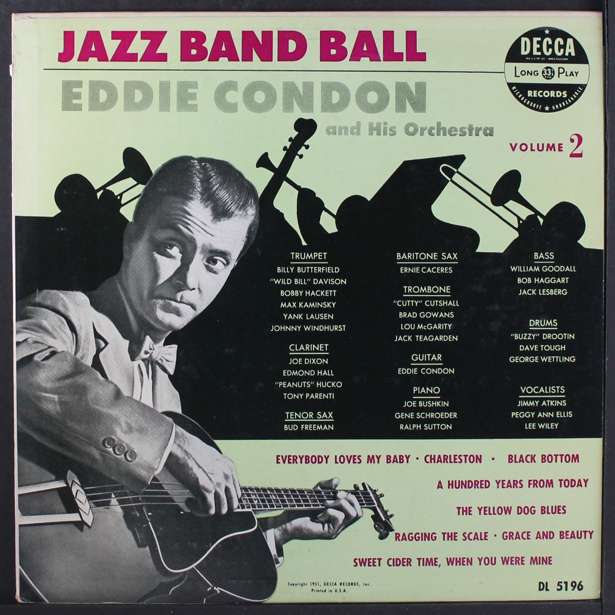 jazz band ball, vol. 2 by EDDIE CONDON